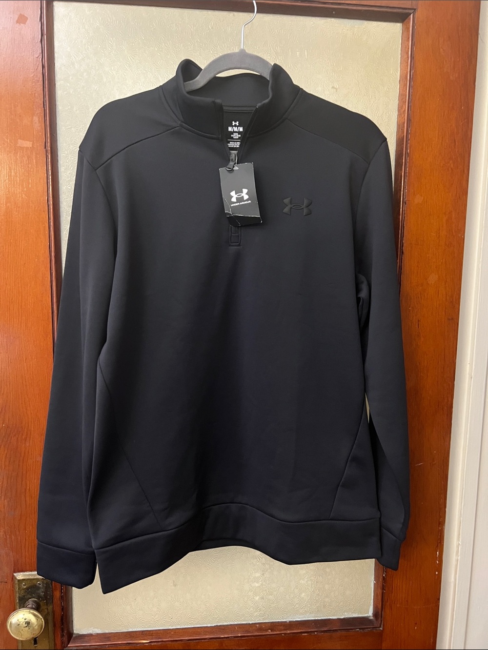 Under Armour Black Men's Half-Zip Performance Pullover
